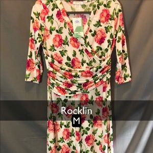 Medium Honey and Lace Rocklin Wrap Dress NWT